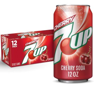 7UP Soda con sabor a cereza, latas de 12 onzas líquidas (paquete de 12) 7UP Soda con sabor a cereza, latas de 12 onzas líquidas (paquete de 12)