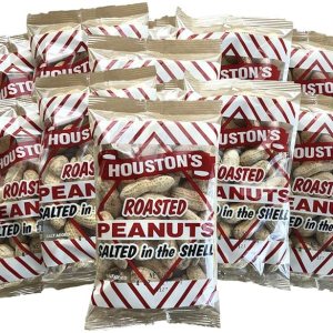 Houston’s – Cacahuetes tostados salados en cáscara, bolsa de 4 onzas (paquete de 12) Houston’s – Cacahuetes tostados salados en cáscara, bolsa de 4 onzas (paquete de 12)