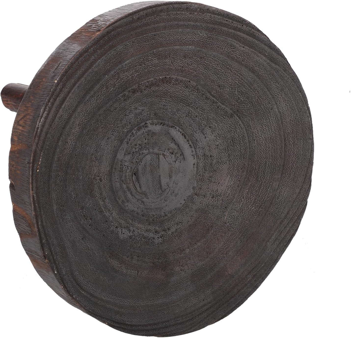 Taburete de madera para plantas, soporte bajo para plantas, soporte redondo para macetas elevadoras, soportes para múltiples plantas, soporte