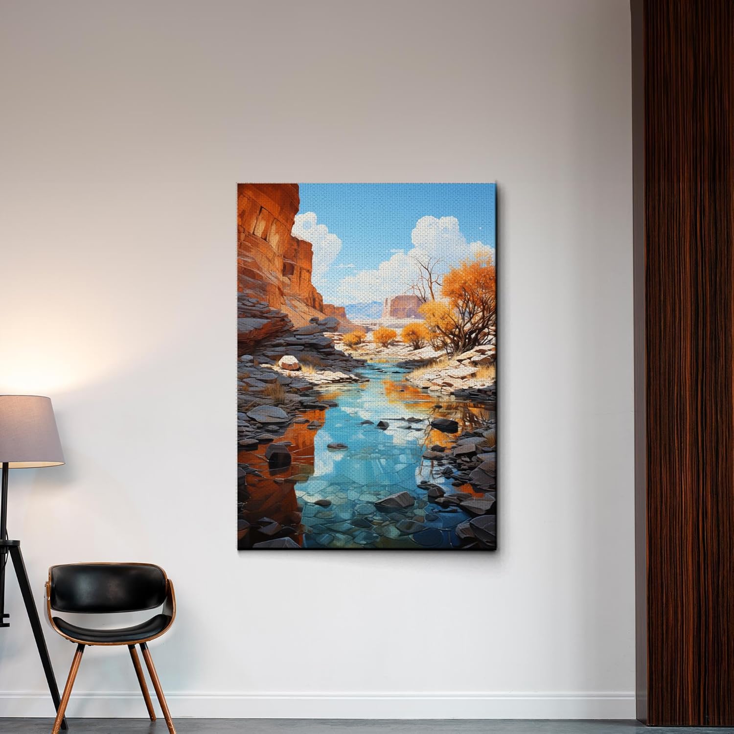 Red Mesa, Archival Print of Landscape Prints of Red Mountain in Mesa, Arizona, Decor Canvas, Art Decor