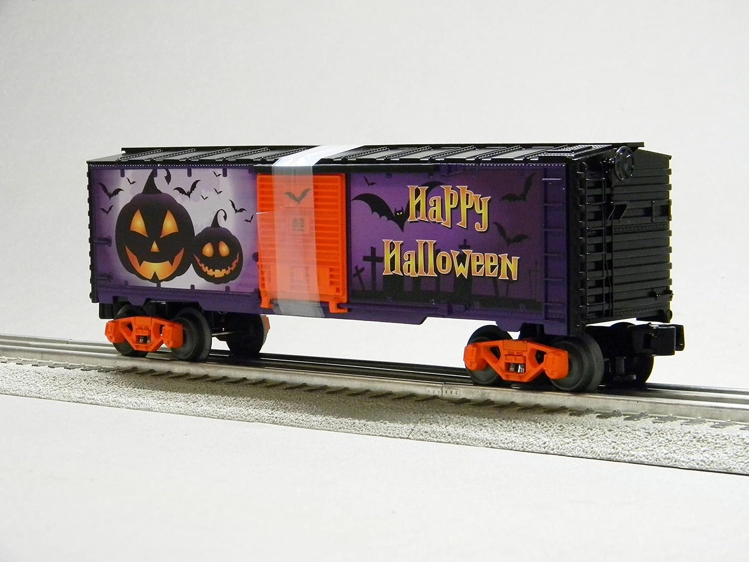 Lionel Auto de sonido de Halloween, funciona con batería de 9 voltios, 10.5 pulgadas (2128170)