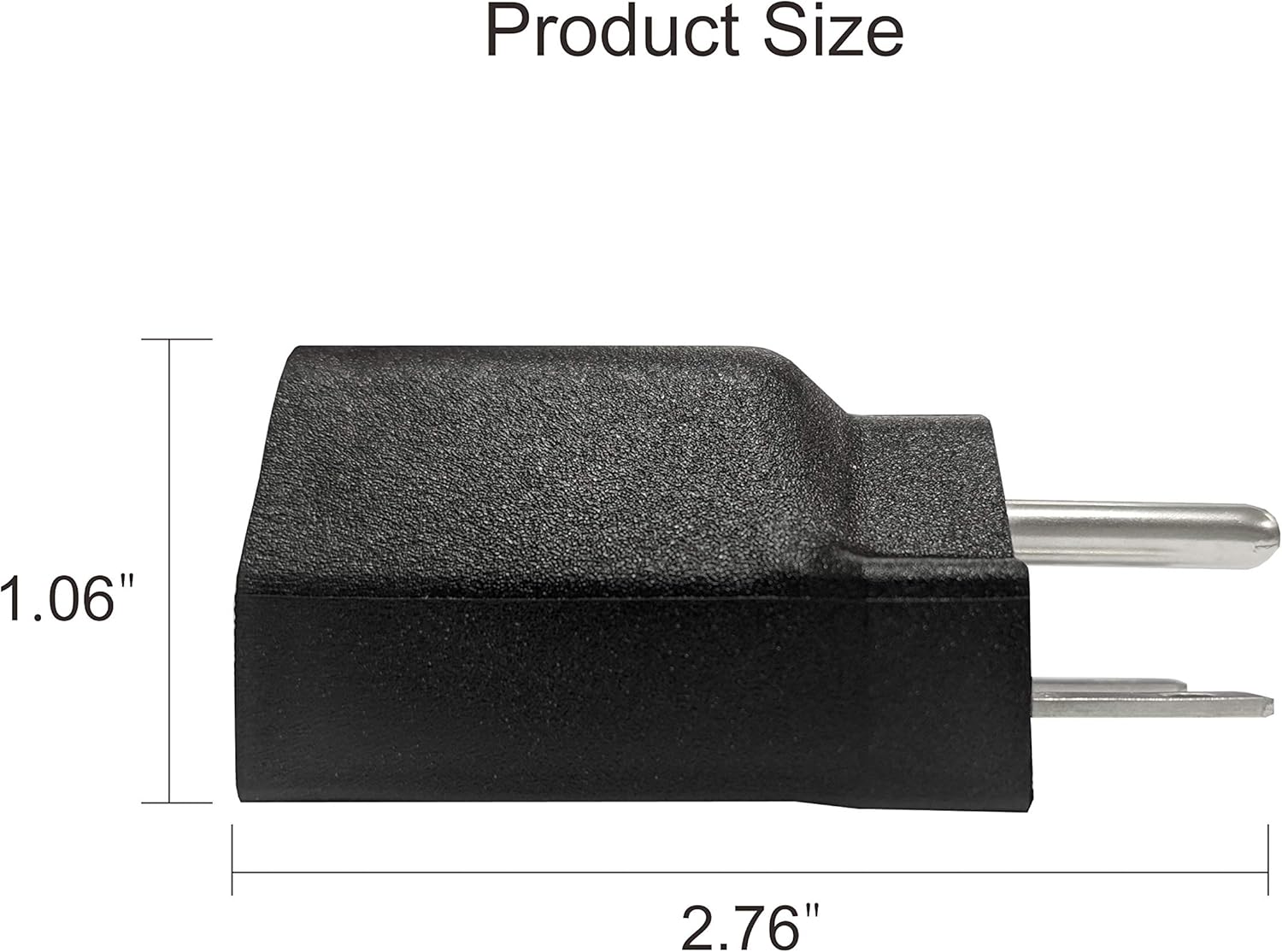Adaptador de enchufe de 110 V120 V a 220 V240 V Convertidor eléctrico para EE. UU. (1 unidad)