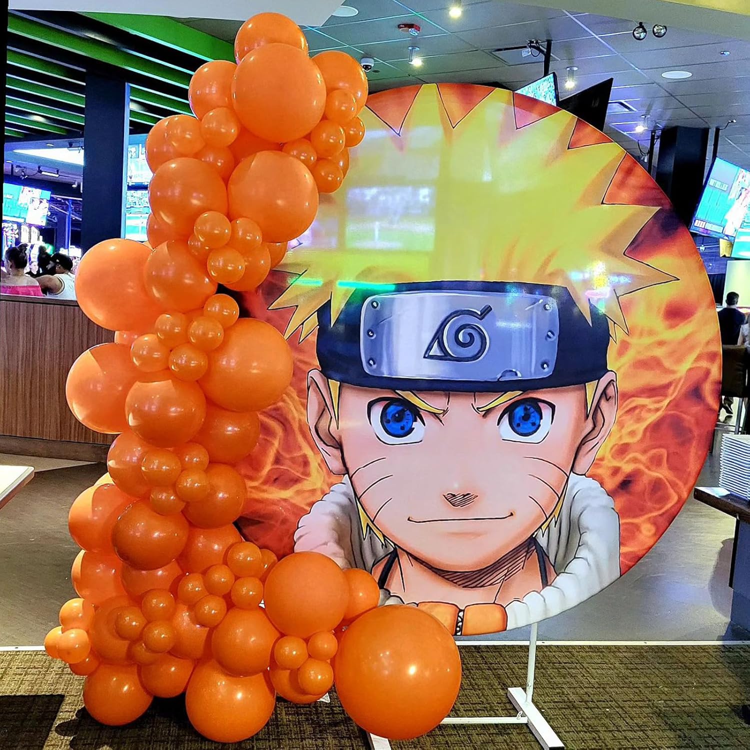 Globos naranjas, 113 piezas de guirnalda de arco de globos naranja mate de diferentes tamaños, globos de fiesta de helio naranja brillante, globos