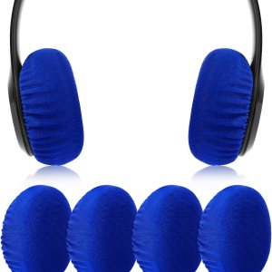 Protectores de tela flexible para auriculares con licra elástica y lavable para Beats Solo 32 inalámbricoscon cable y otros auriculares con Protectores de tela flexible para auriculares con licra elástica y lavable para Beats Solo 32 inalámbricoscon cable y otros auriculares con