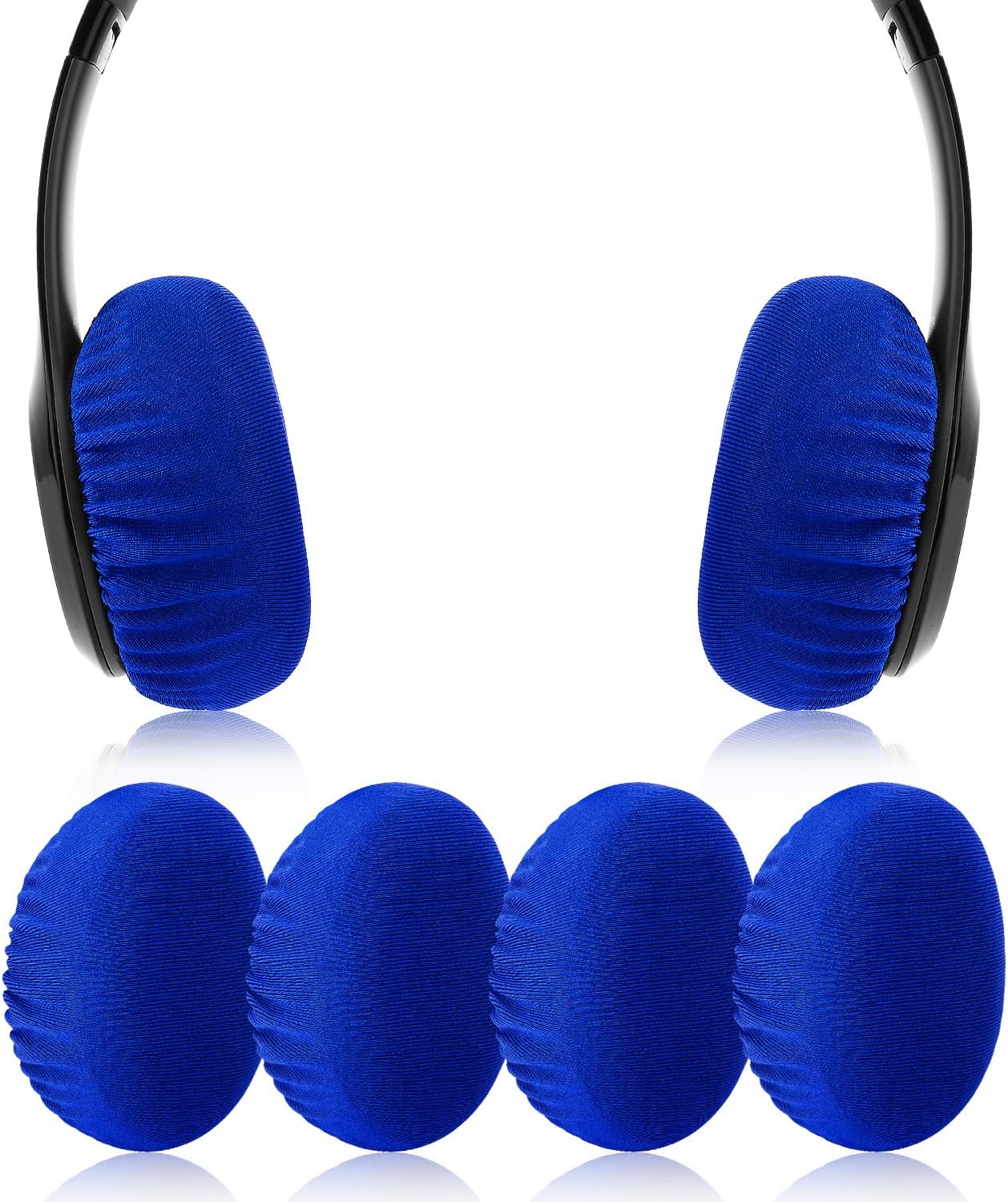 Protectores de tela flexible para auriculares con licra elástica y lavable para Beats Solo 32 inalámbricoscon cable y otros auriculares con