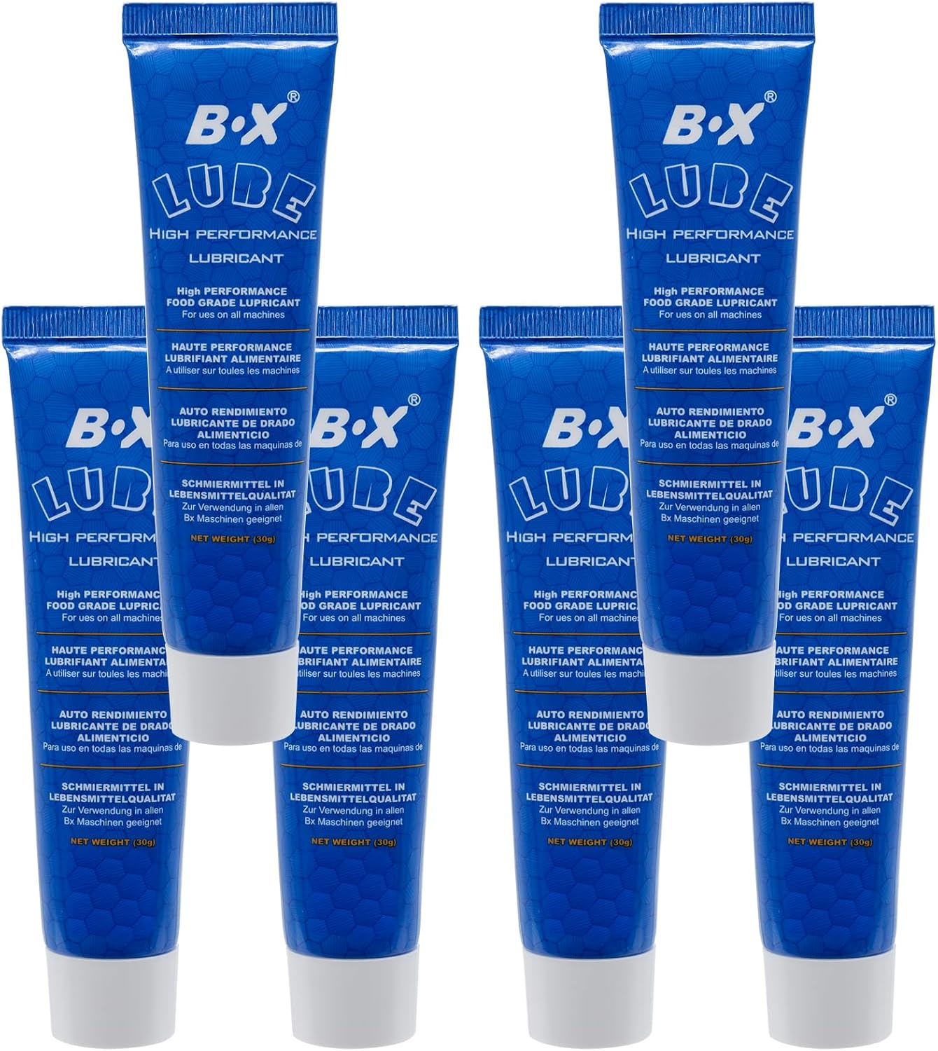 Grasa para máquina de café expreso, 1.1 oz (paquete de 6) lubricante de grasa de grado alimenticio para el cuidado y mantenimiento de todas las