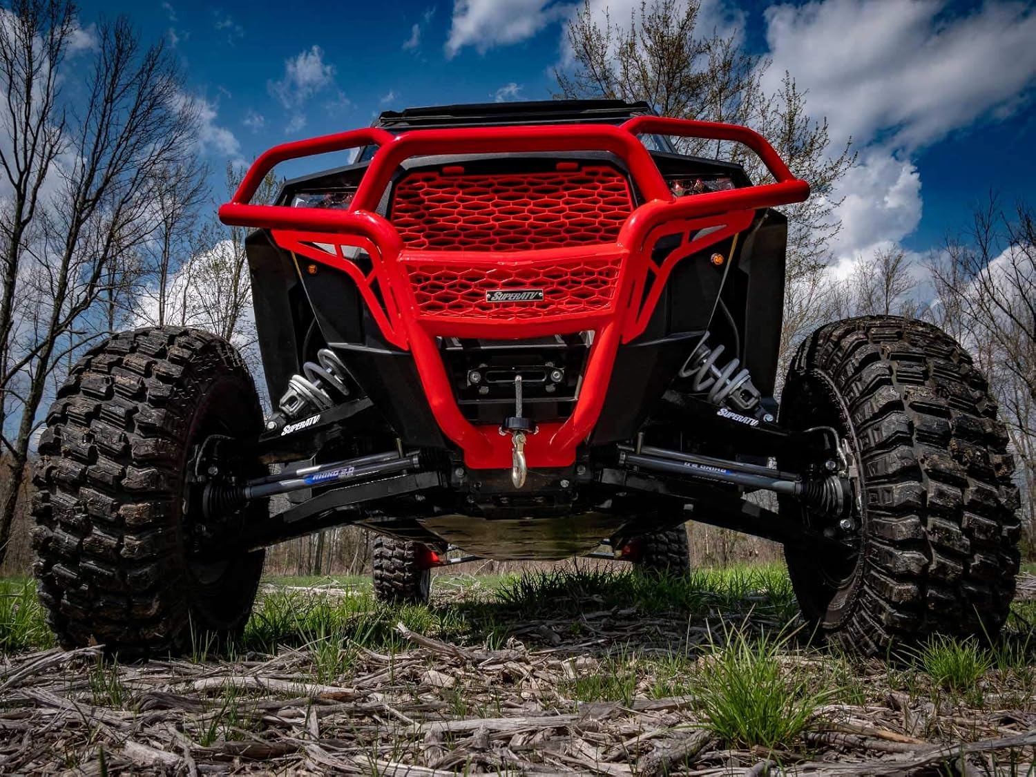 SuperATV Brazos A en caja para Polaris RZR XP 1000  XP 4 1000 (2014+) – Negro