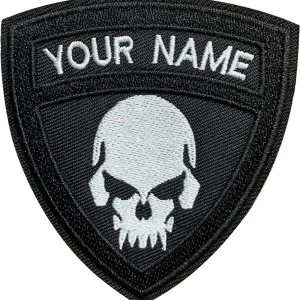 Parche táctico de moral 2 unidades, parches personalizables con cierre de gancho, cintas de nombre bordadas tácticas personalizadas, parche militar Parche táctico de moral 2 unidades, parches personalizables con cierre de gancho, cintas de nombre bordadas tácticas personalizadas, parche militar