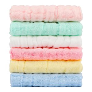 Orighty Paquete de 6 paños de muselina para bebé, paños suaves para recién nacidos, toallas absorbentes de baño y cara para bebé, toallitas para Orighty Paquete de 6 paños de muselina para bebé, paños suaves para recién nacidos, toallas absorbentes de baño y cara para bebé, toallitas para