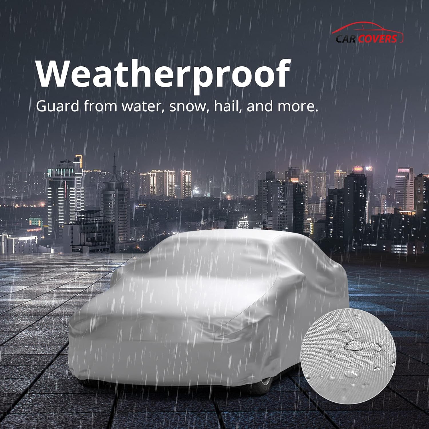 Funda impermeable para automóvil compatible con Porsche Panamera Sedan 2011 de 4 puertas, exterior e interior, protege del agua, la nieve, el sol,