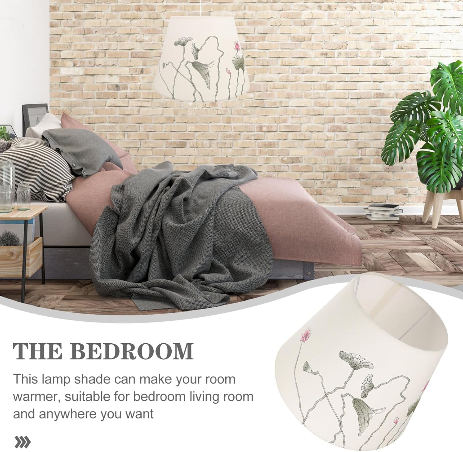 OSALADI Lámpara de tela para lámpara de mesa, pantalla de metal, blanco, estilo chino, lámpara de noche, pantalla decorativa