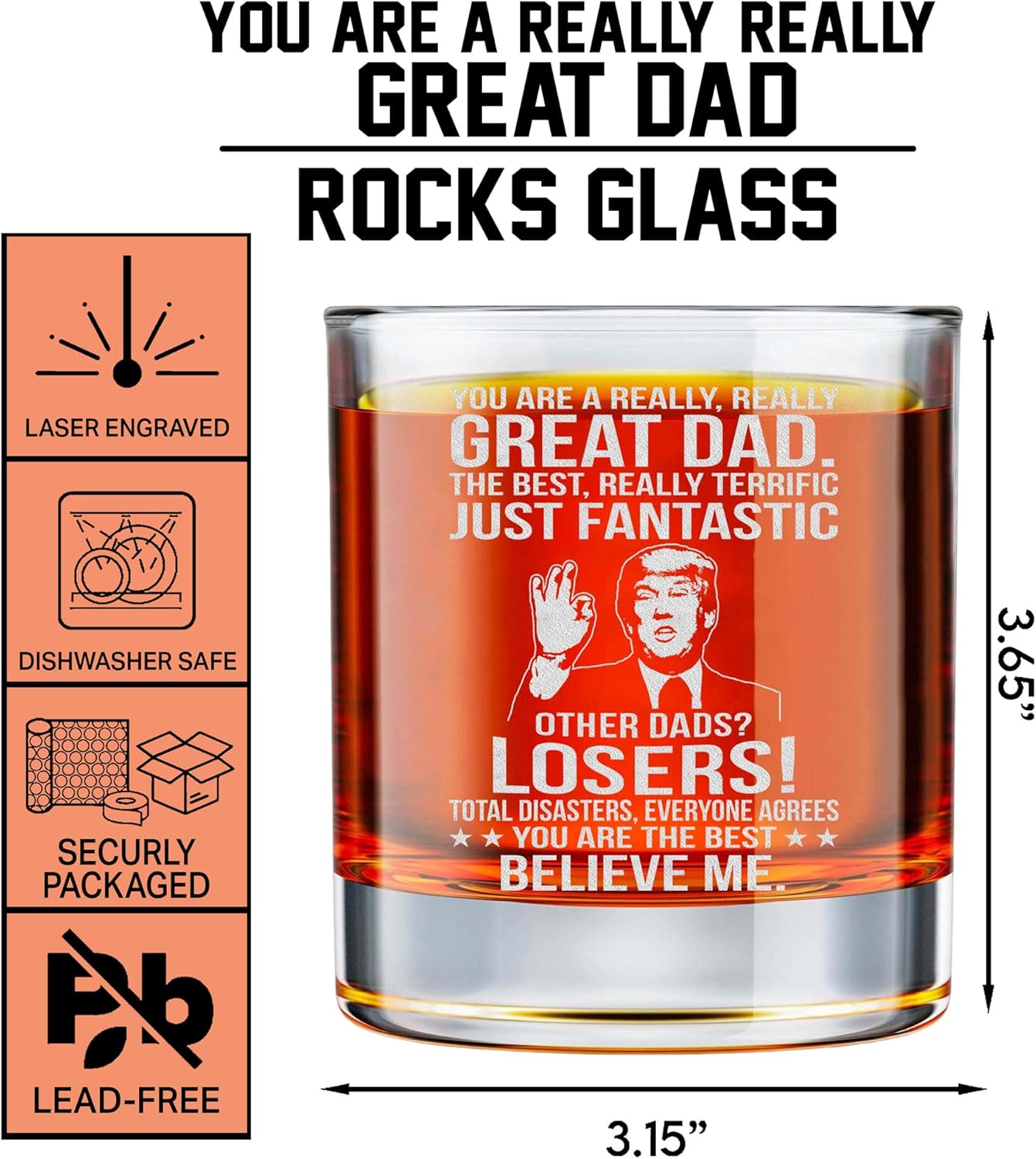 BETHEGIFT Regalos para el día del padre para papá de parte de hija, hijo, regalos para papá, regalos de cumpleaños para papá, ideas de regalos de