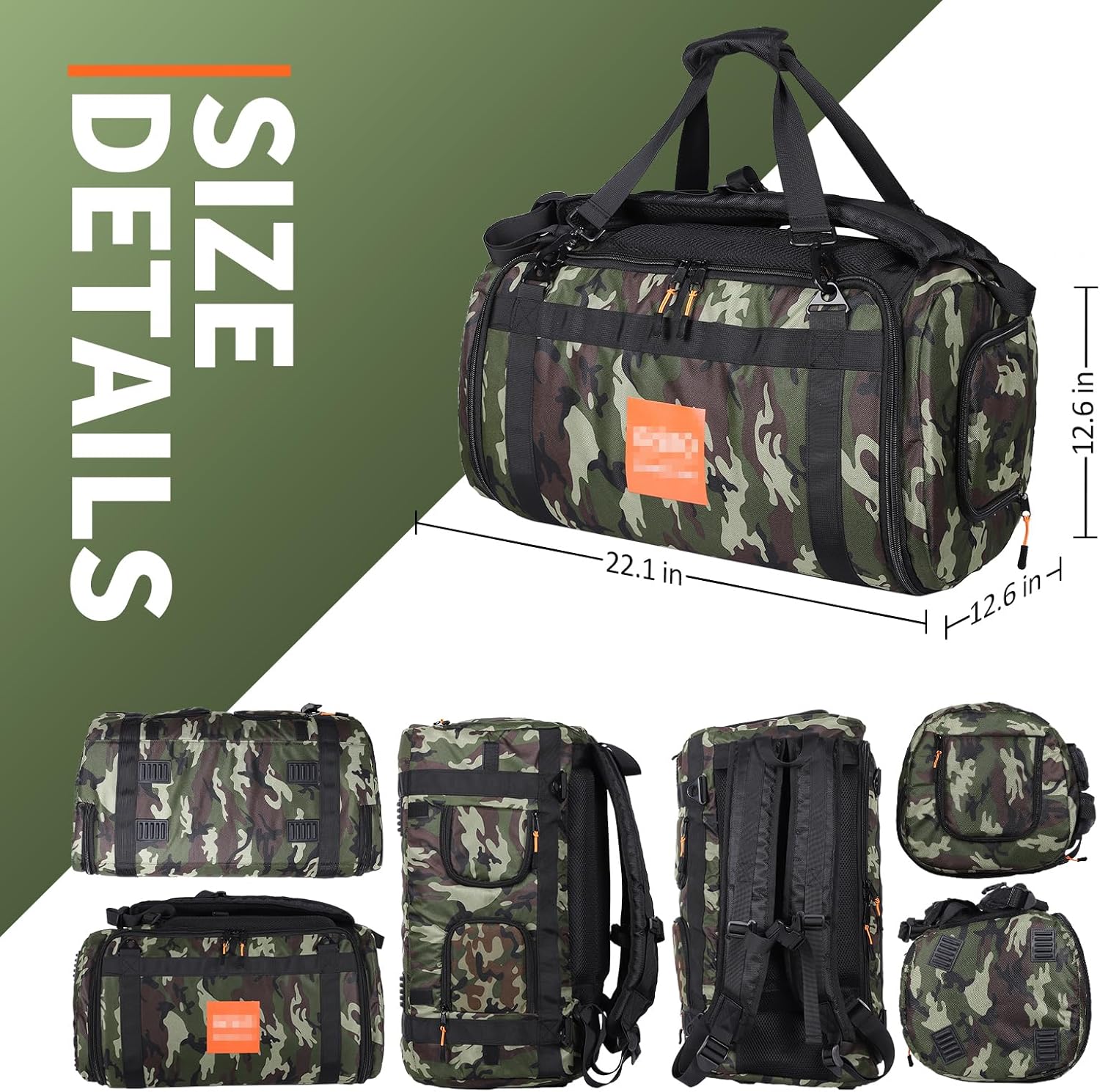OUKNAK Bolsa de viaje de repuesto para JBL Party Box 110, mochila portátil para altavoz JBL (para JBL partybox 110 camuflaje)