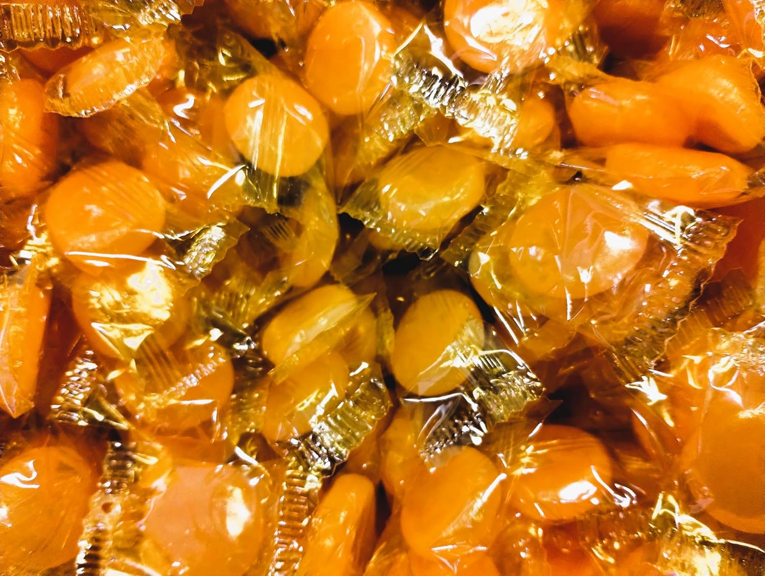 Discos de caramelo de mantequilla – 2 libras de dulces duros recién envueltos individualmente