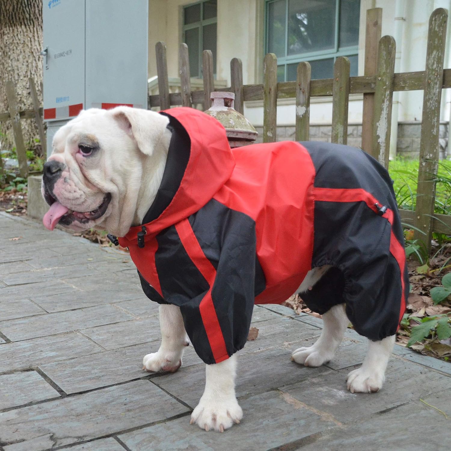 Ropa para mascotas, ropa para perro, ropa para lluvia, nieve, impermeables, cuatro patas, impermeable para perros pequeños, medianos, grandes,