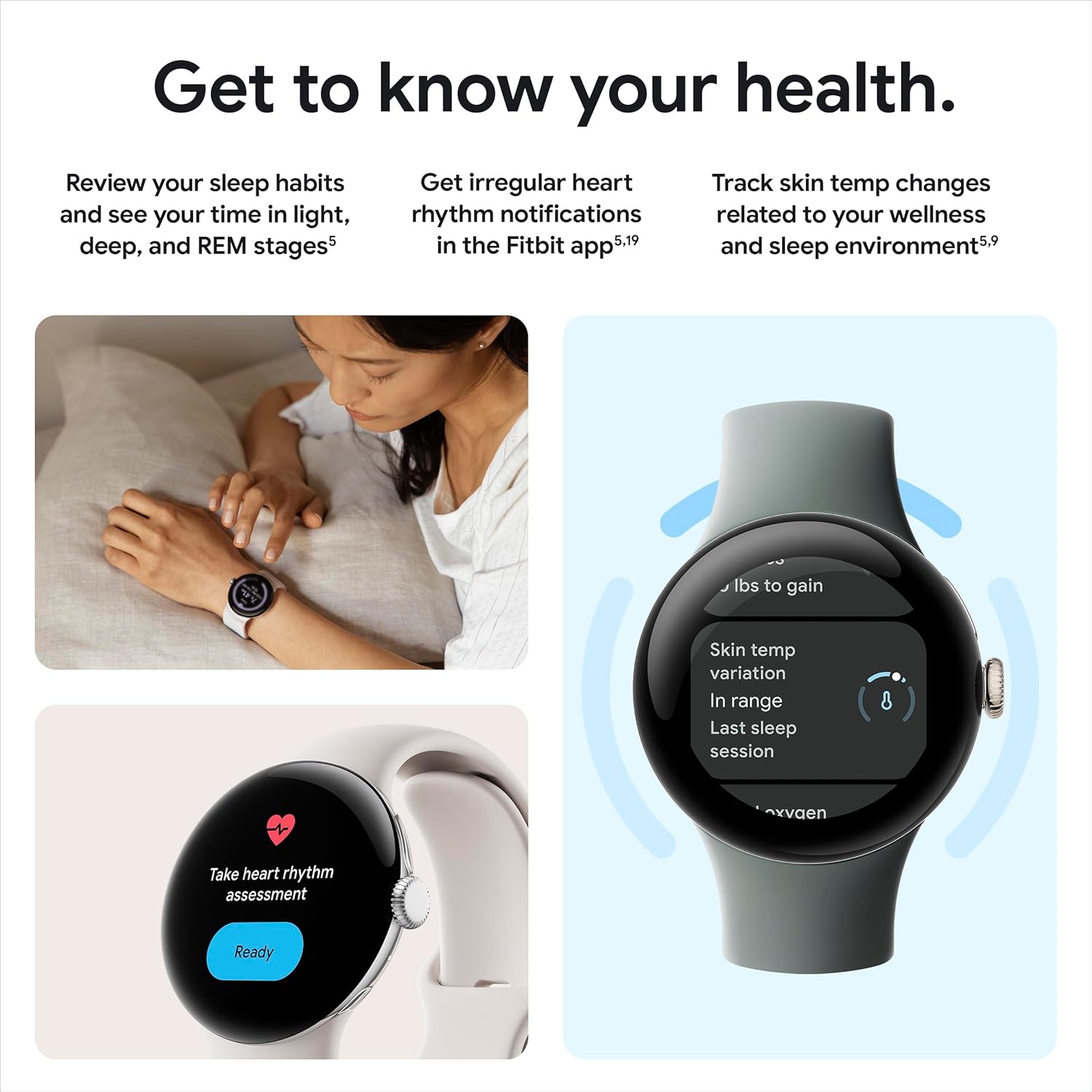 Google Pixel Watch 2 con lo mejor de Fitbit y Google – Seguimiento de frecuencia cardíaca, gestión del estrés, características de seguridad – Reloj
