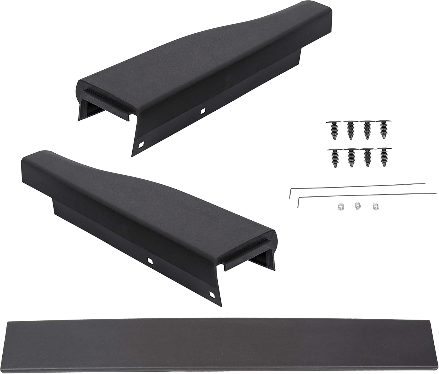 ECOTRIC Tapa de paso para puerta trasera compatible con Ford Super Duty F250 F350 F450 F550 2008-2016 Moldura flexible para portón trasero con