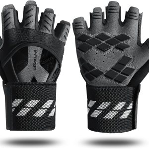 B-Forest Guantes de entrenamiento, guantes de gimnasio, guantes de levantamiento de pesas con muñequera para hombres y mujeres para entrenamiento, B-Forest Guantes de entrenamiento, guantes de gimnasio, guantes de levantamiento de pesas con muñequera para hombres y mujeres para entrenamiento,
