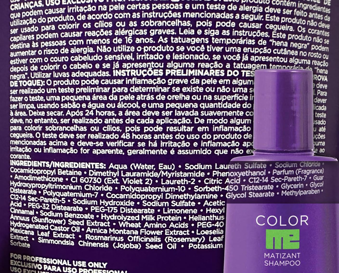 CHAMPÚ MATIZANTE KUUL 33.81 oz – CHAMPÚ MORADO – (MATIZANTE CABELLOS CANOS RUBIOS O DECOLORADOS COLOR DEL LIQUIDO  MORADO) – 1000 ML
