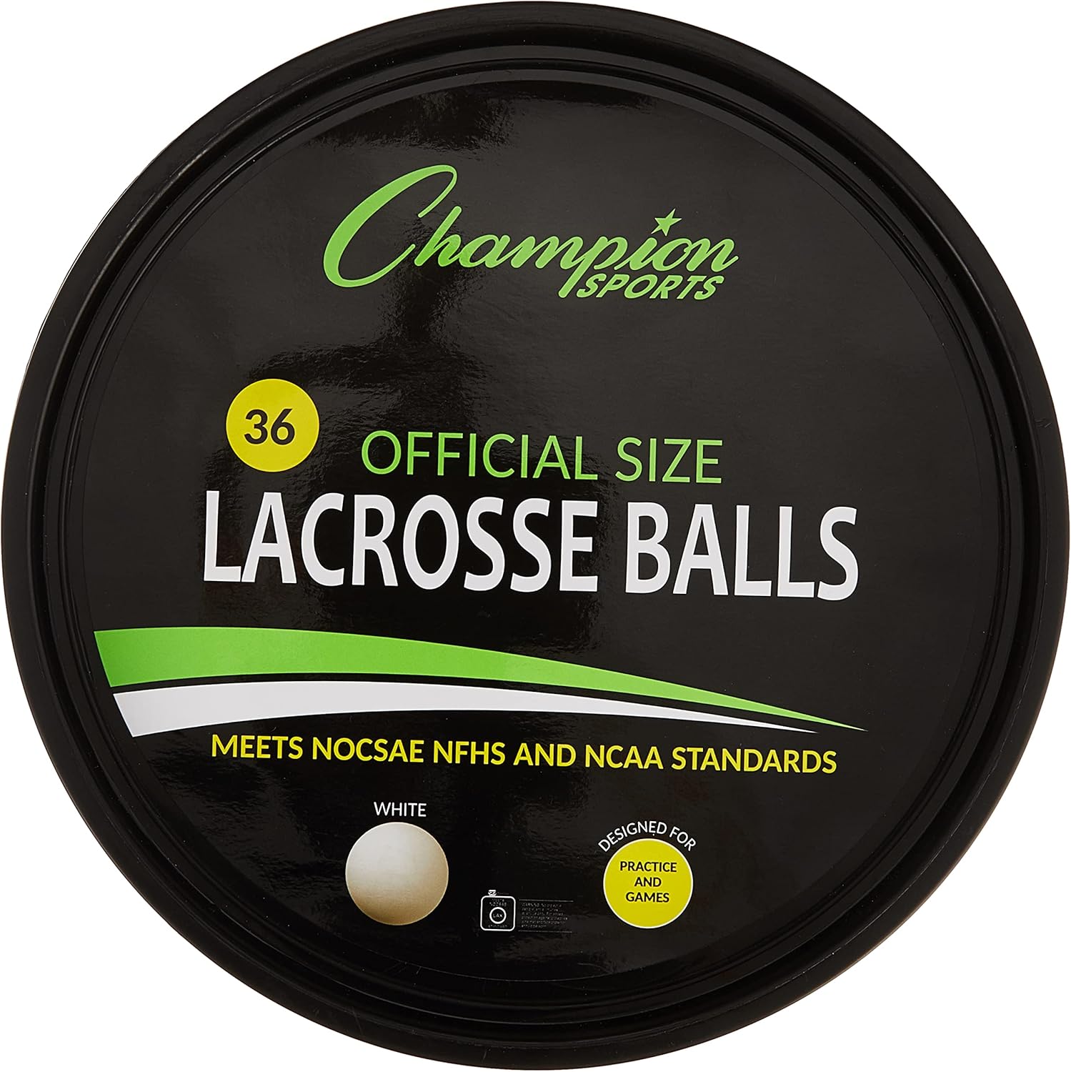 Champion Sports LBC25 Lacrosse Cubo