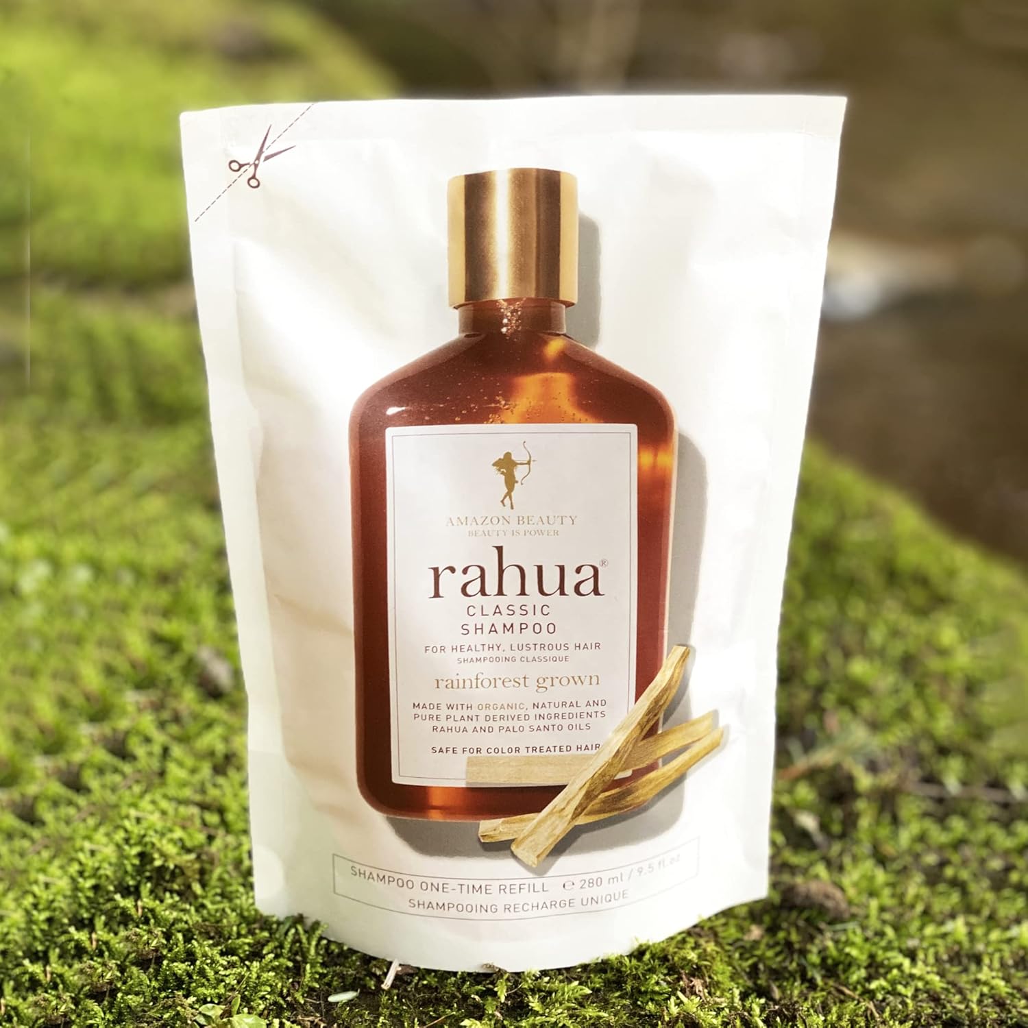 Rahua Champú clásico para todo tipo de cabello, fabricado con ingredientes orgánicos, seguro para cabello teñido (Palo Santo, 9.5 onzas líquidas
