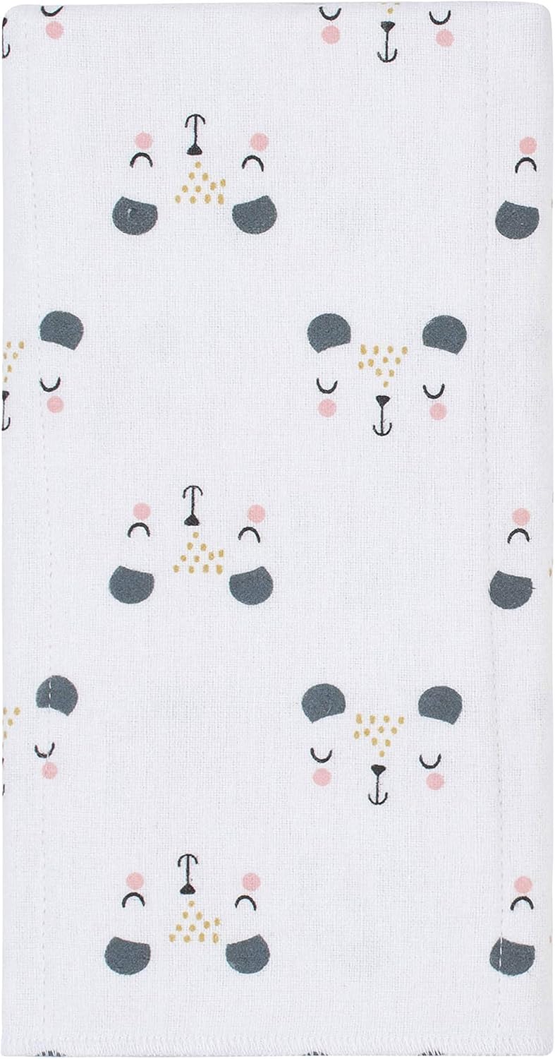 Gerber Paquete de 8 paños de franela de algodón unisex para bebé