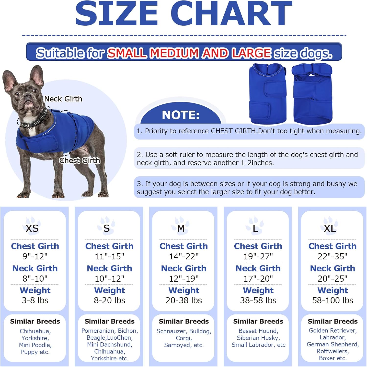 ROZKITCH Chaleco de ansiedad para perro, chaqueta cómoda para ansiedad para perros con fuegos artificiales, viajes, visitas al veterinario, camisa