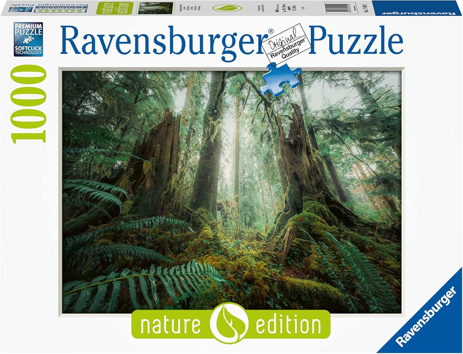 Ravensburger Puzzle Nature Edition 17494 Fascinating Forest – Rompecabezas de 1000 piezas para adultos y niños a partir de 14 años