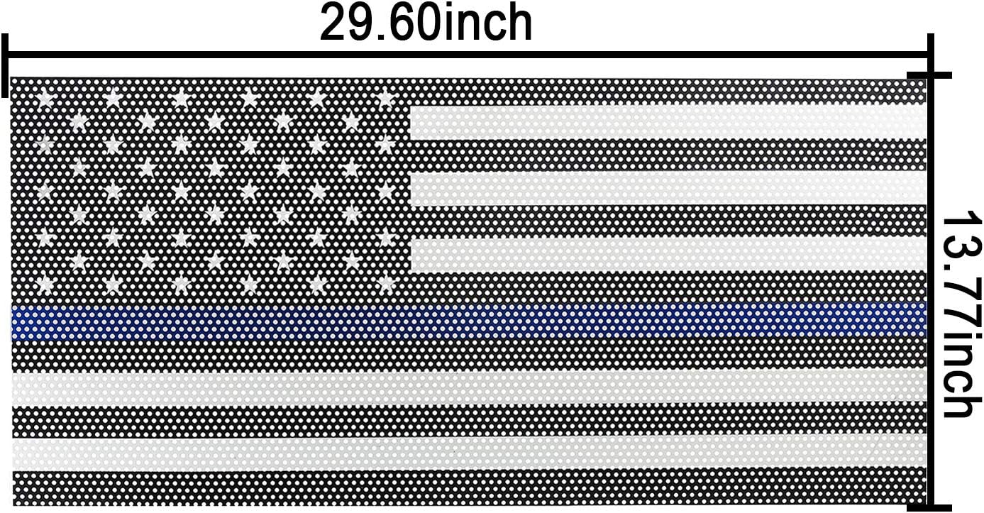 Hooke Road Gladiator JTWrangler JL Flag Grill Rejilla frontal deflector de pantalla compatible con Jeep Wrangler JL y Gladiator JT 2018-2024