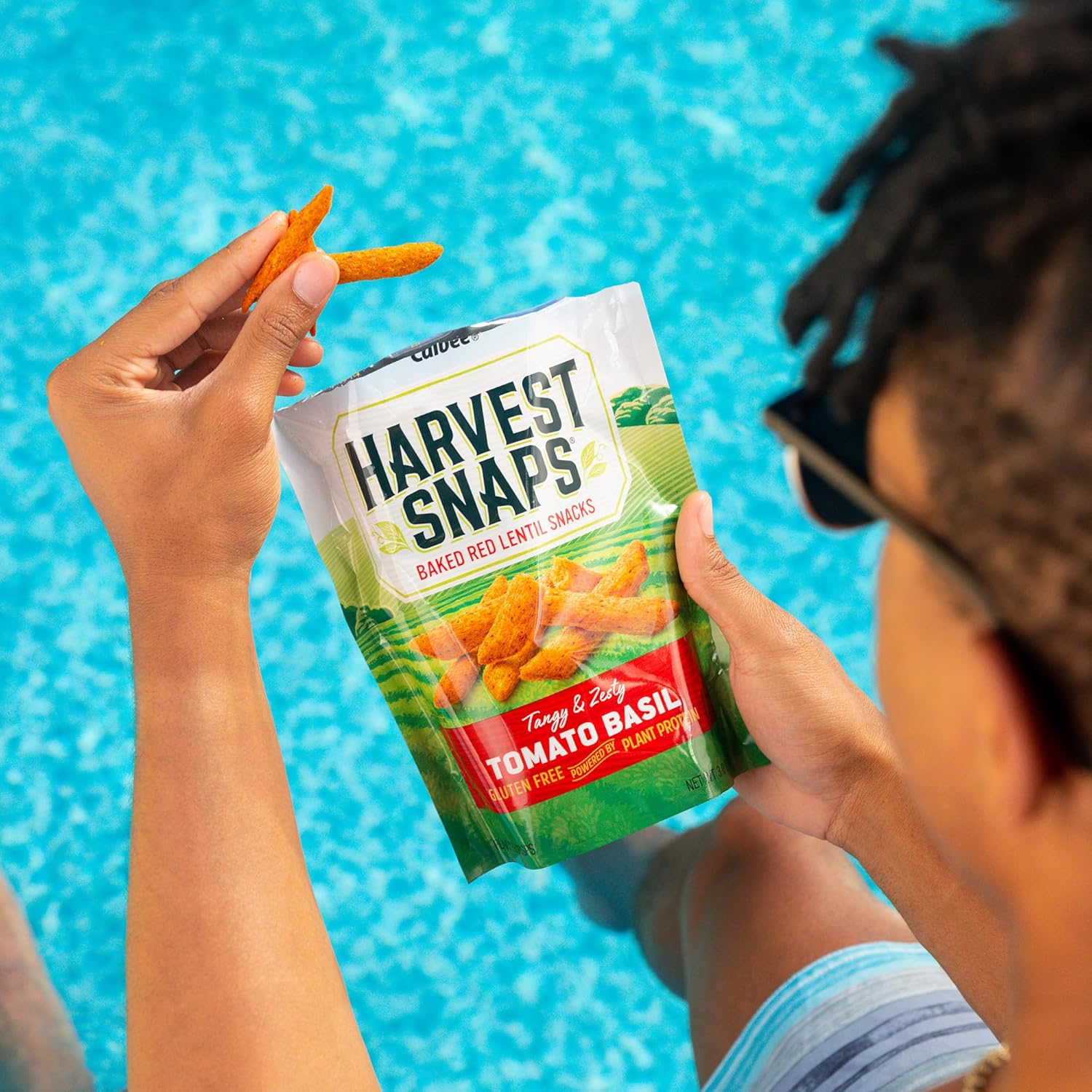 Harvest Snaps Chips vegetales (paquete variado de 5 sabores)  Alimentado por proteínas vegetales, sin gluten, patatas fritas horneadas sin OMG