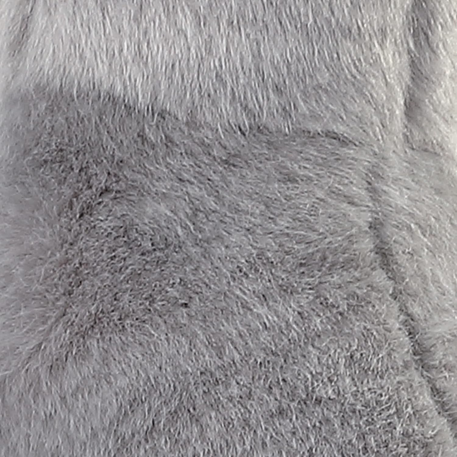 DEMDACO Pittie Mix Rescue Breed Dog – Figura de peluche gris de 10 pulgadas