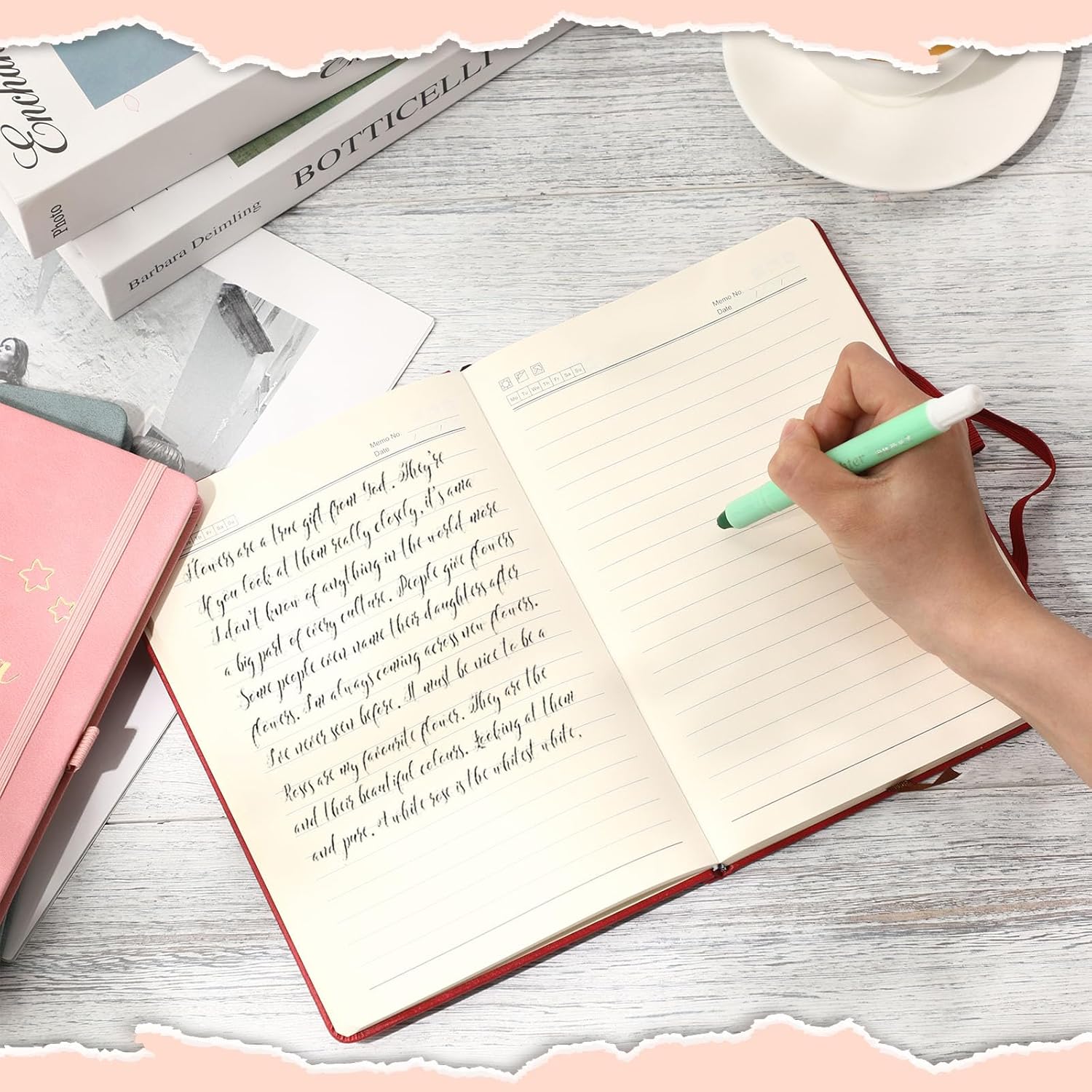 20 cuadernos de cuero de agradecimiento, regalos de Navidad para empleados, compañeros de trabajo, cuadernos inspiradores para el equipo, hombres,