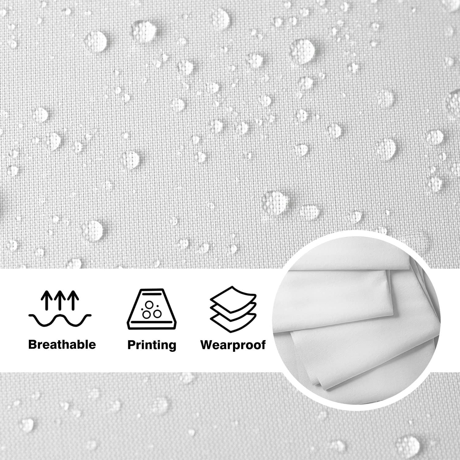 Erosebridal The Yard – Tela de tapicería abstracta para sillas, estilo clásico de garabatos, tela decorativa para tapicería y detalles del hogar,