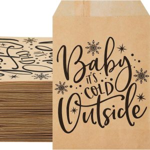 200 bolsas de galletas Baby It’s Cold Outside para galletas, bolsas de papel de barra de cacao caliente, bolsas de chocolate para dulces, bolsas de 200 bolsas de galletas Baby It’s Cold Outside para galletas, bolsas de papel de barra de cacao caliente, bolsas de chocolate para dulces, bolsas de