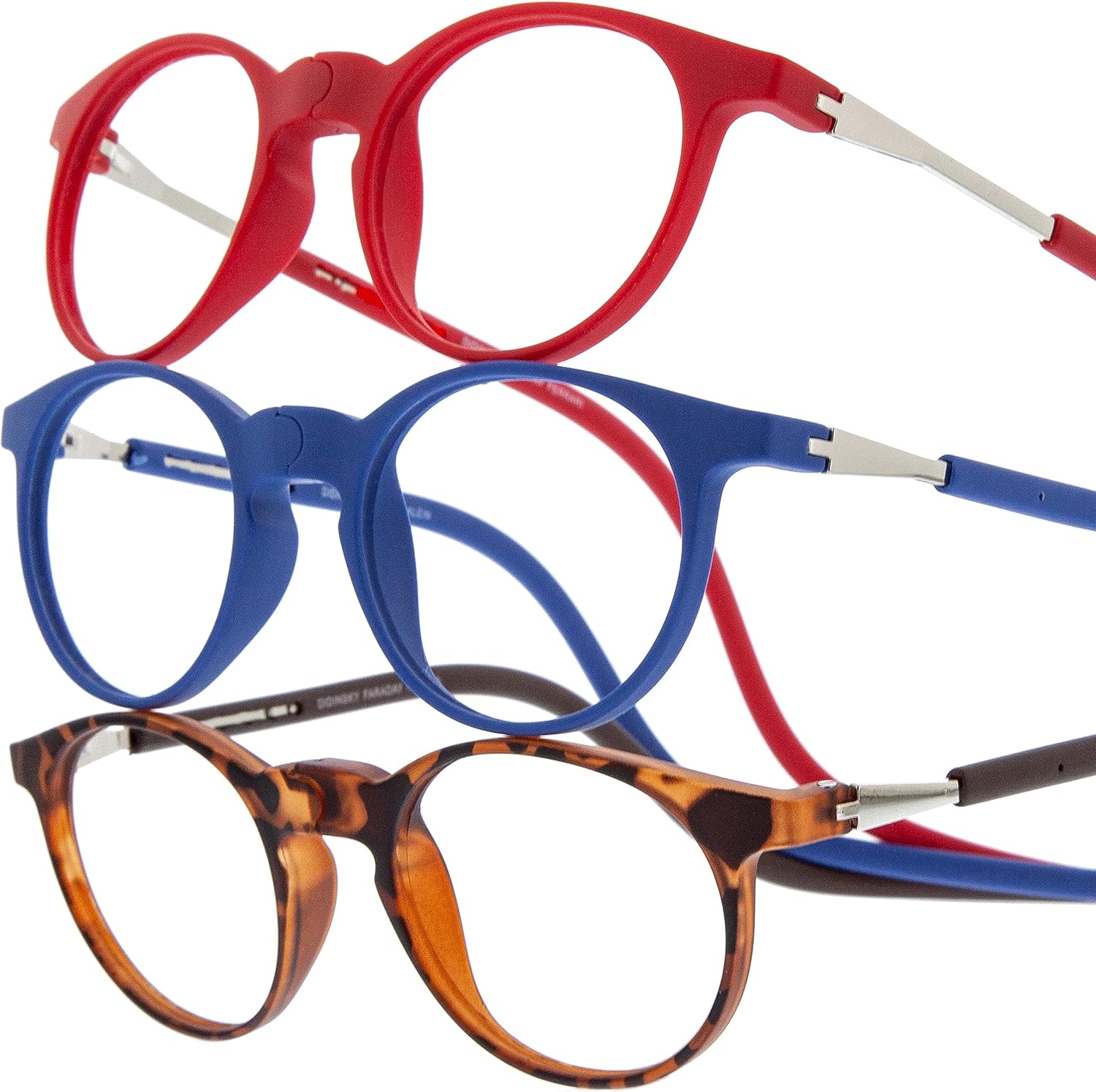 DIDINSKY – Lentes de lectura magnéticos con bloqueo de luz azul para hombres y mujeres. Puente magnético. 8 colores y 5 potencias – Faraday