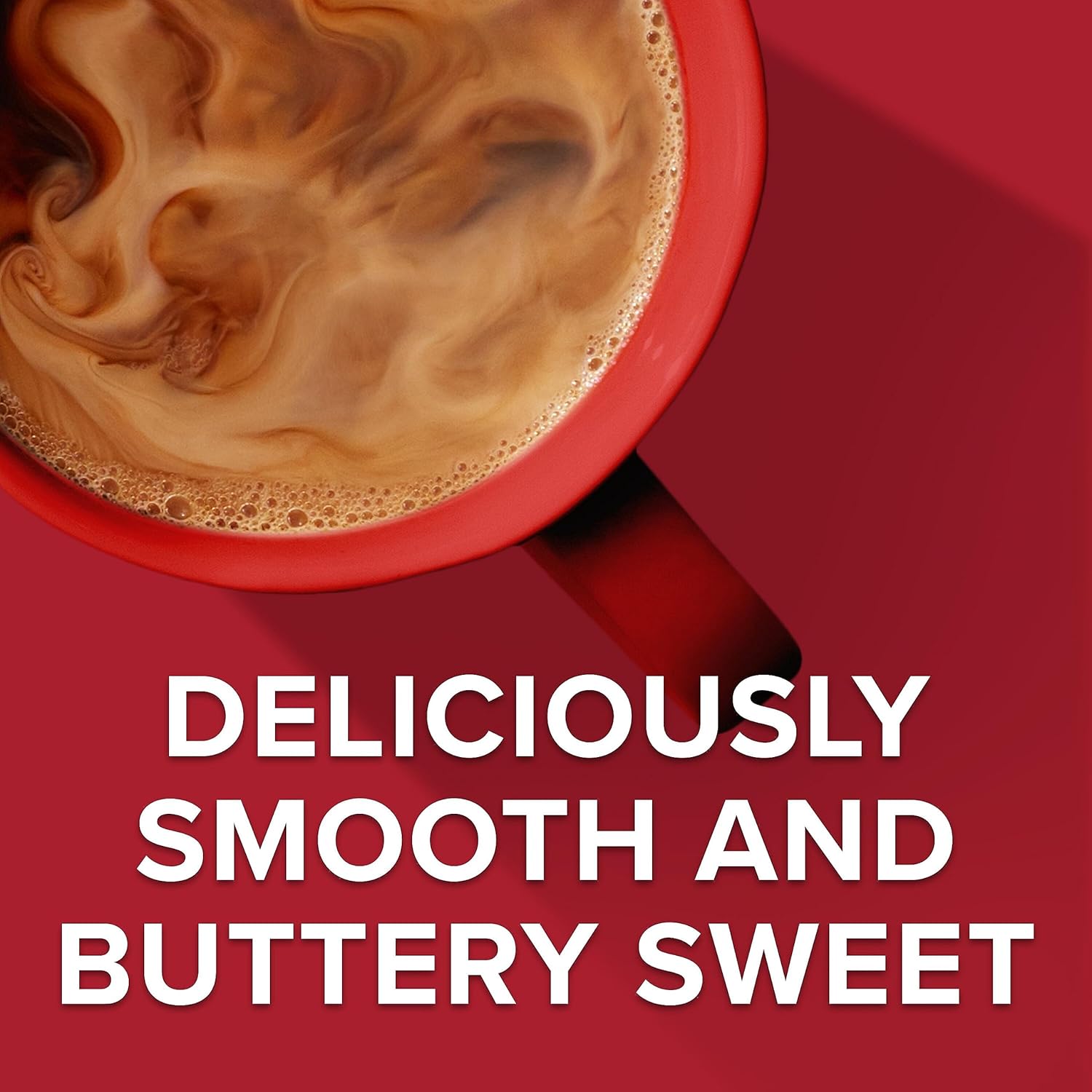 Folgers Café molido con sabor a caramelo mantequilla, recipiente de 9.6 onzas (paquete de 6)