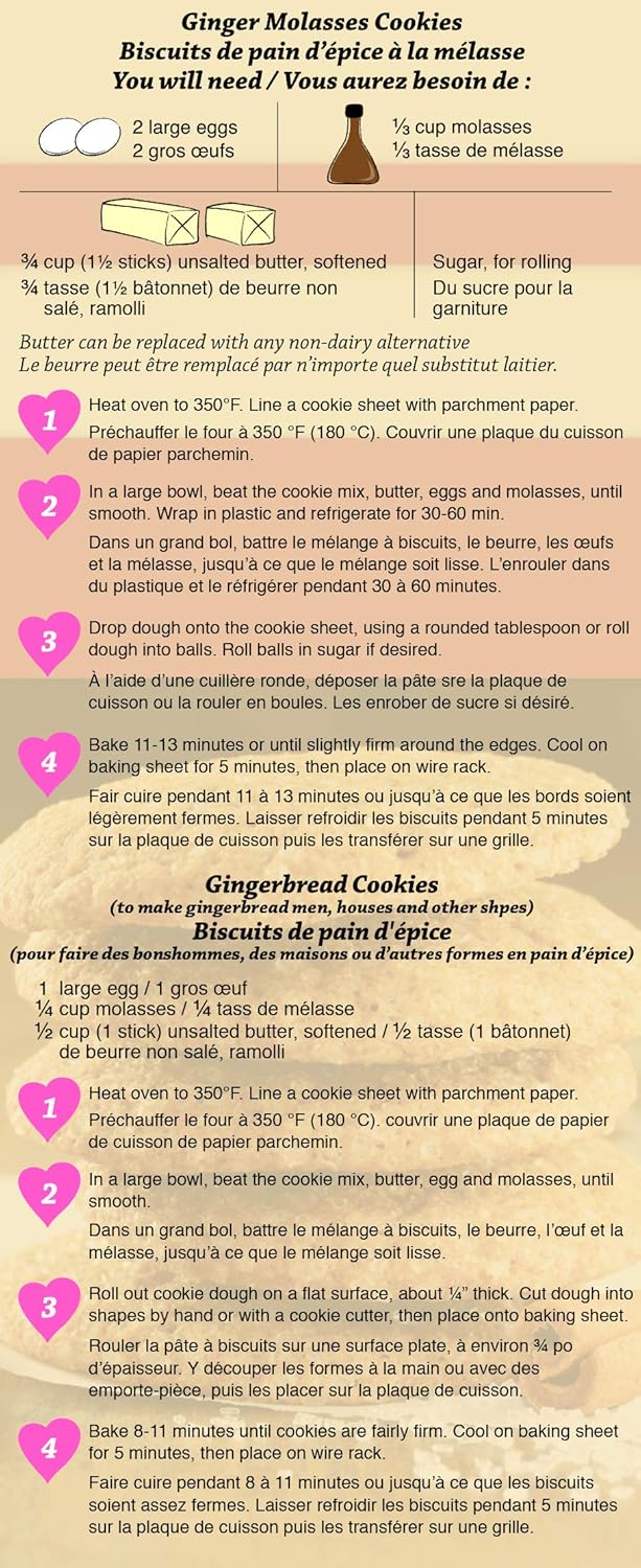 XO Baking Co. Mezcla de galletas de azúcar, mezcla de masa de galletas de azúcar sin OMG, galletas de cumpleaños y vacaciones (paquete de 6) (14.4