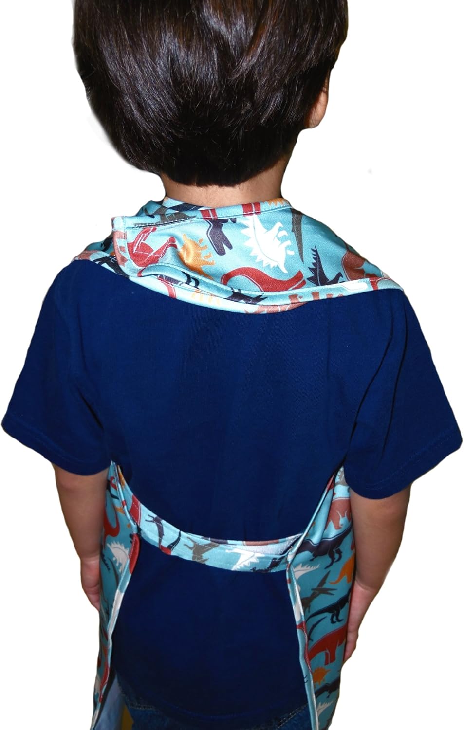 Bib-On XL – Babero y delantal de cobertura completa para niños, niños a partir de 3 años.
