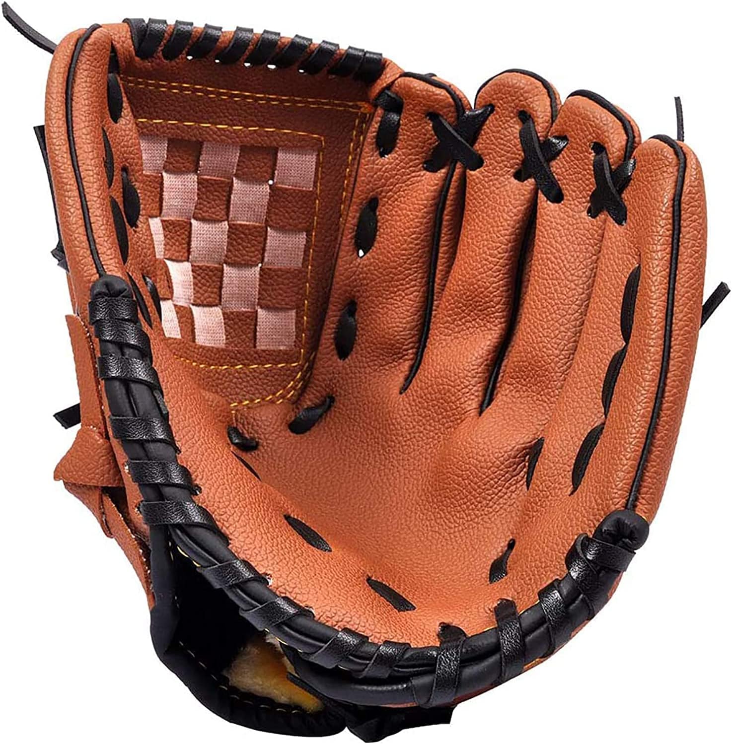 Guante de béisbol, guante de sóftbol, guante de mano izquierda, guante de béisbol para hombres adultos y jóvenes, para practicar, entrenamiento,