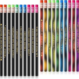 120 lápices inspiradores que cambian de color, con frases bíblicas, lápices motivacionales, lápices activados por calor, para niños, estudiantes, 120 lápices inspiradores que cambian de color, con frases bíblicas, lápices motivacionales, lápices activados por calor, para niños, estudiantes,