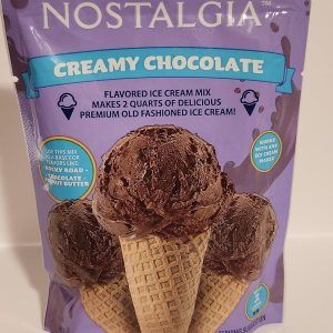 Mezcla cremosa de helado de chocolate Mezcla cremosa de helado de chocolate