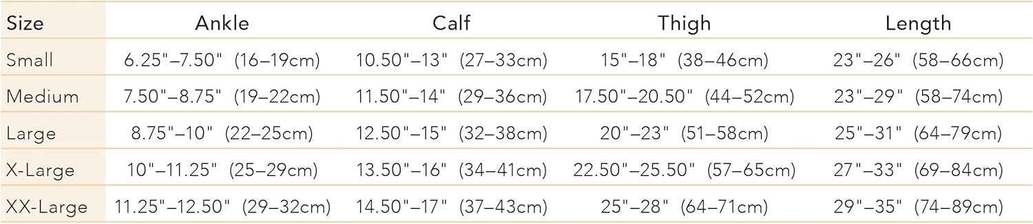 THERAFIRM Medias altas hasta el muslo – 20-30 mmHg – Nylon de apoyo de compresión moderada (negro, XL)