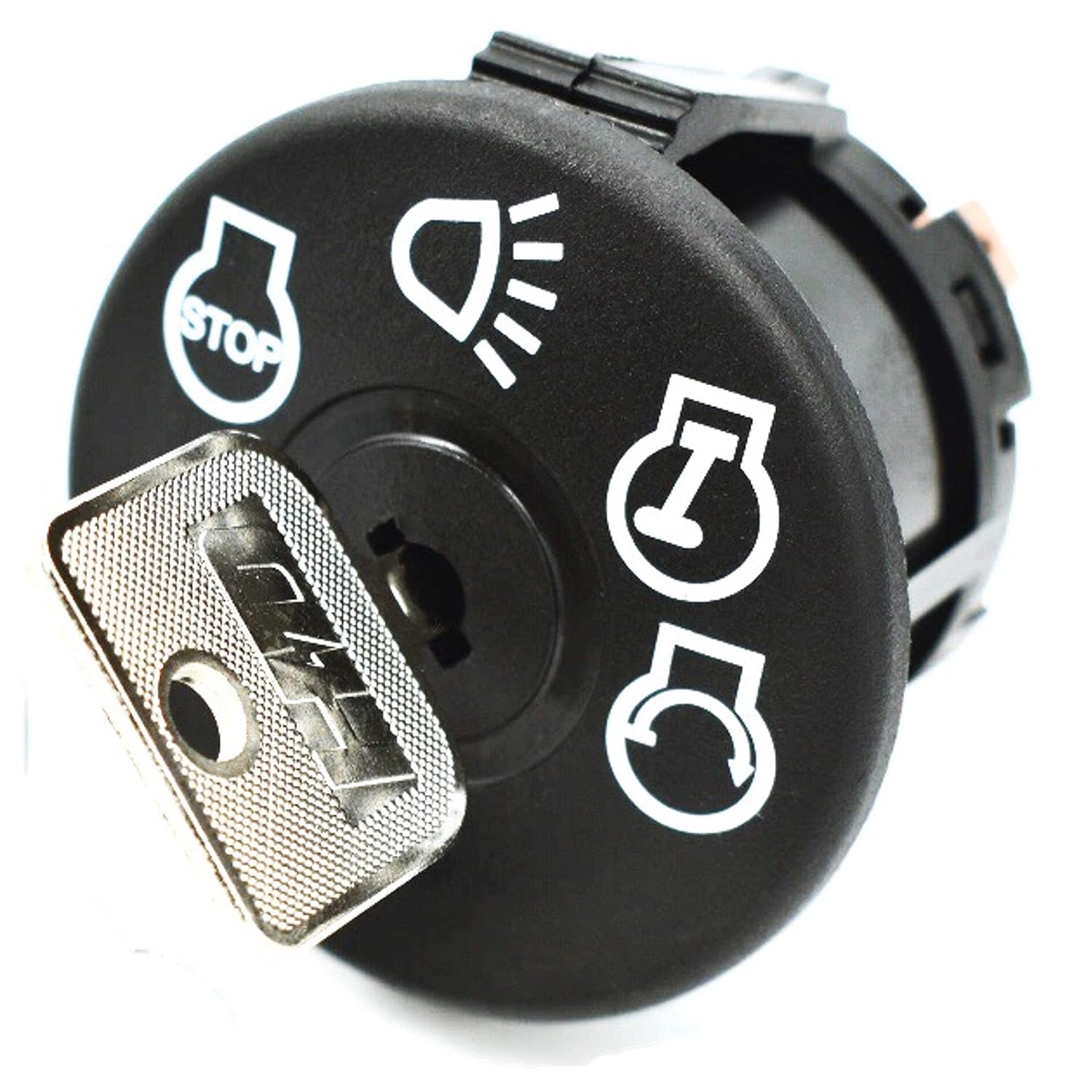 HD Switch Interruptor de encendido de arranque que reemplaza a John Deere Sabre 14.5 42 pulgadas, 102 105 107H 107S 108 115 125 135 145 – Incluye 2