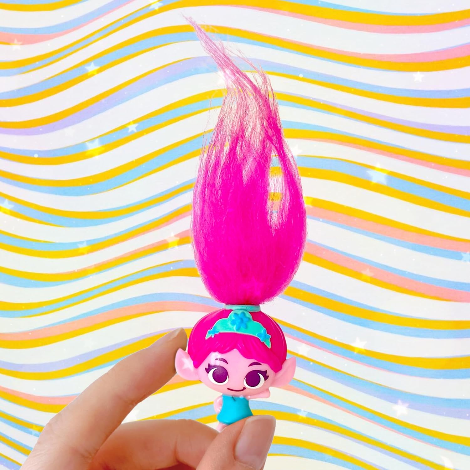 Trolls DreamWorks Band Together Mineez – Paquete de 11 piezas de Brozone + Friends, 11 figuras coleccionables de Mineez de 1.5 pulgadas y 1 accesorio