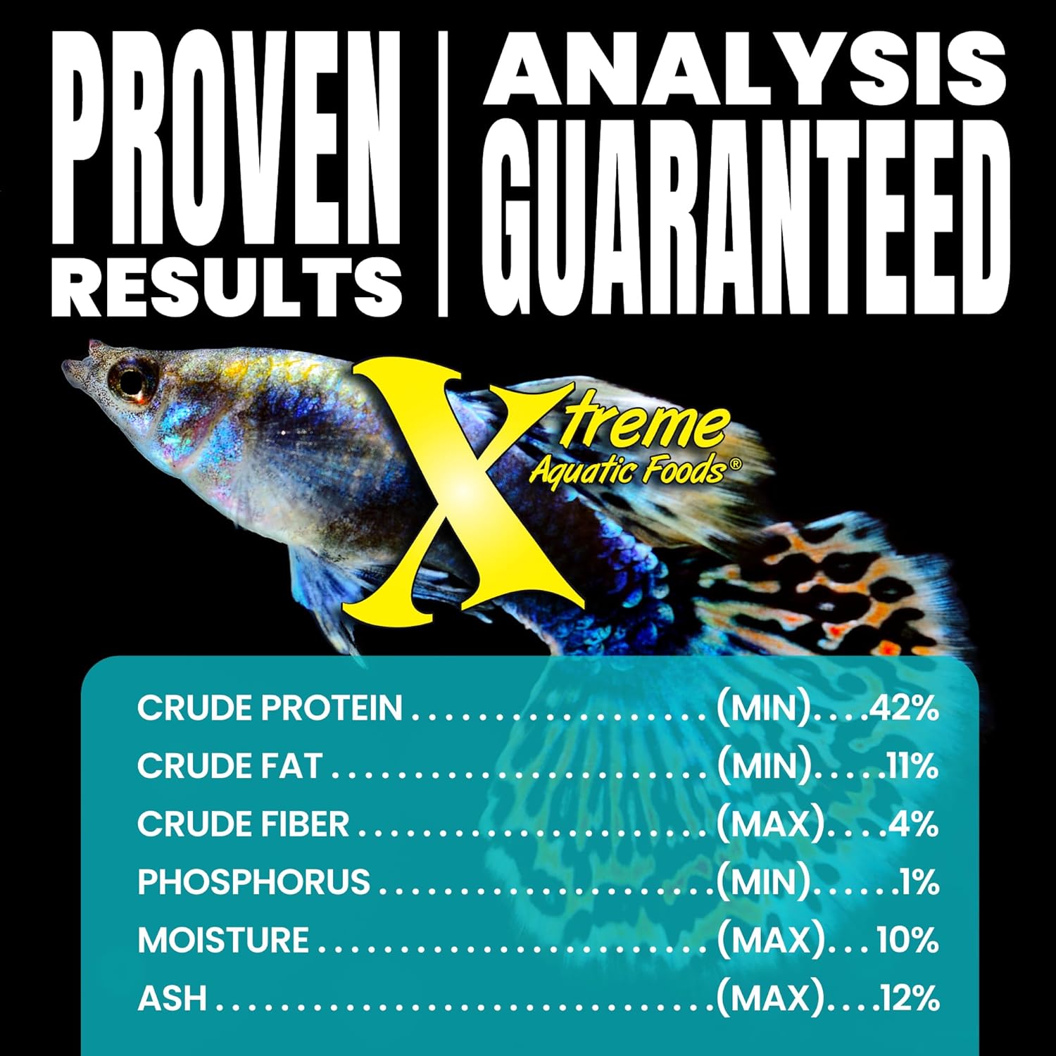 Xtreme Aquatic Community Crave Fish Food – Fórmula profesional nutricionalmente equilibrada – Perfil de aminoácidos equilibrado y sin hormonas –
