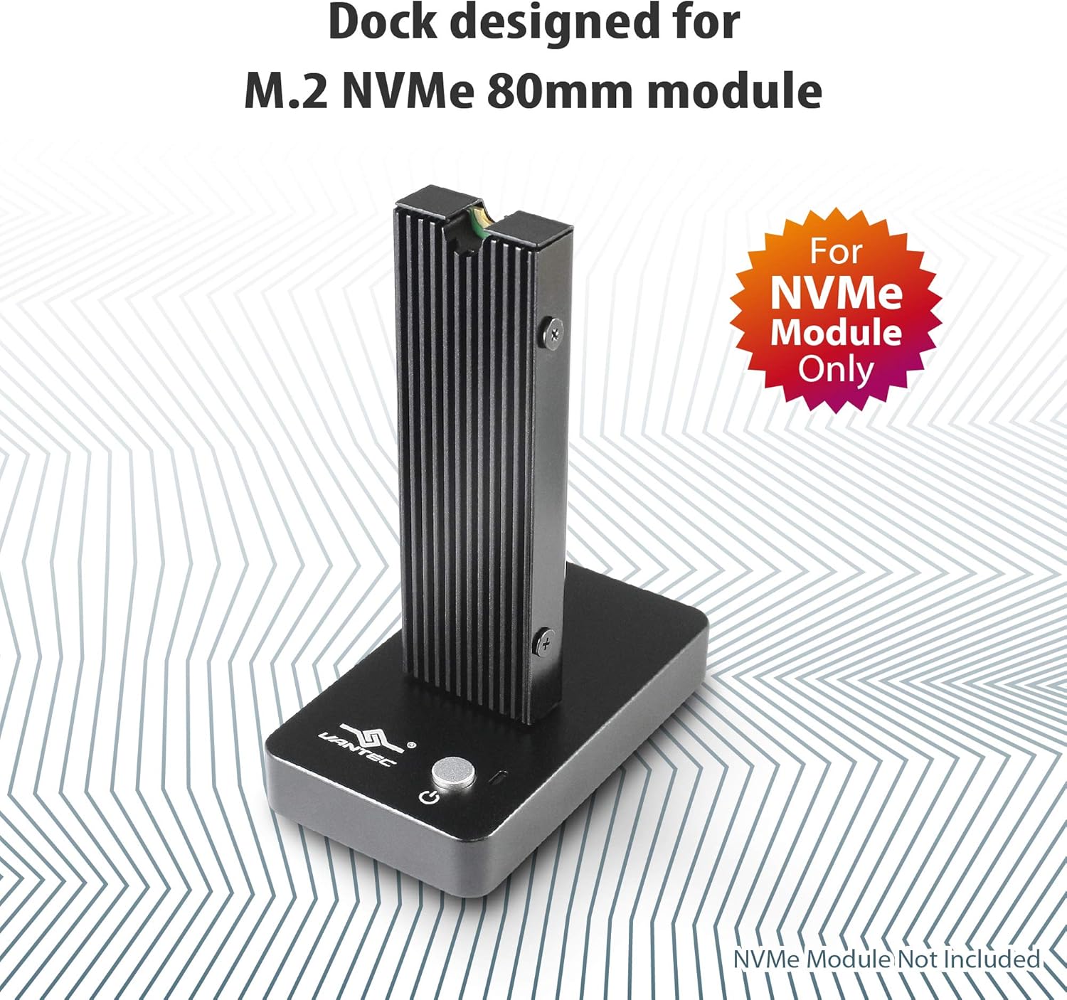 SX, USB 3.1 Gen 2 Tipo C M.2 NVMe SSD Dock (NST-D208C3-BK)
