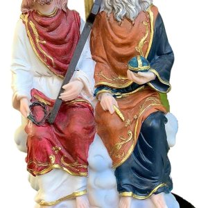 Holy Trinity Statue Estatua Jesus, Joseph and Holy Spirit Holy Figurine 8″ Inch Holy Trinity Statue Estatua Jesus, Joseph and Holy Spirit Holy Figurine 8″ Inch