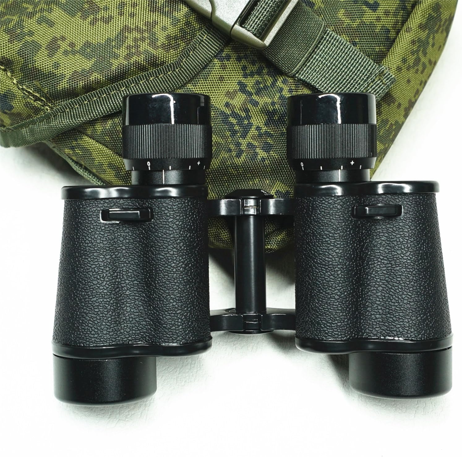 Binoculares rusos Baigish 8X30 telescopio profesional binocular del ejército de metal completo con telémetro ocular para la caza