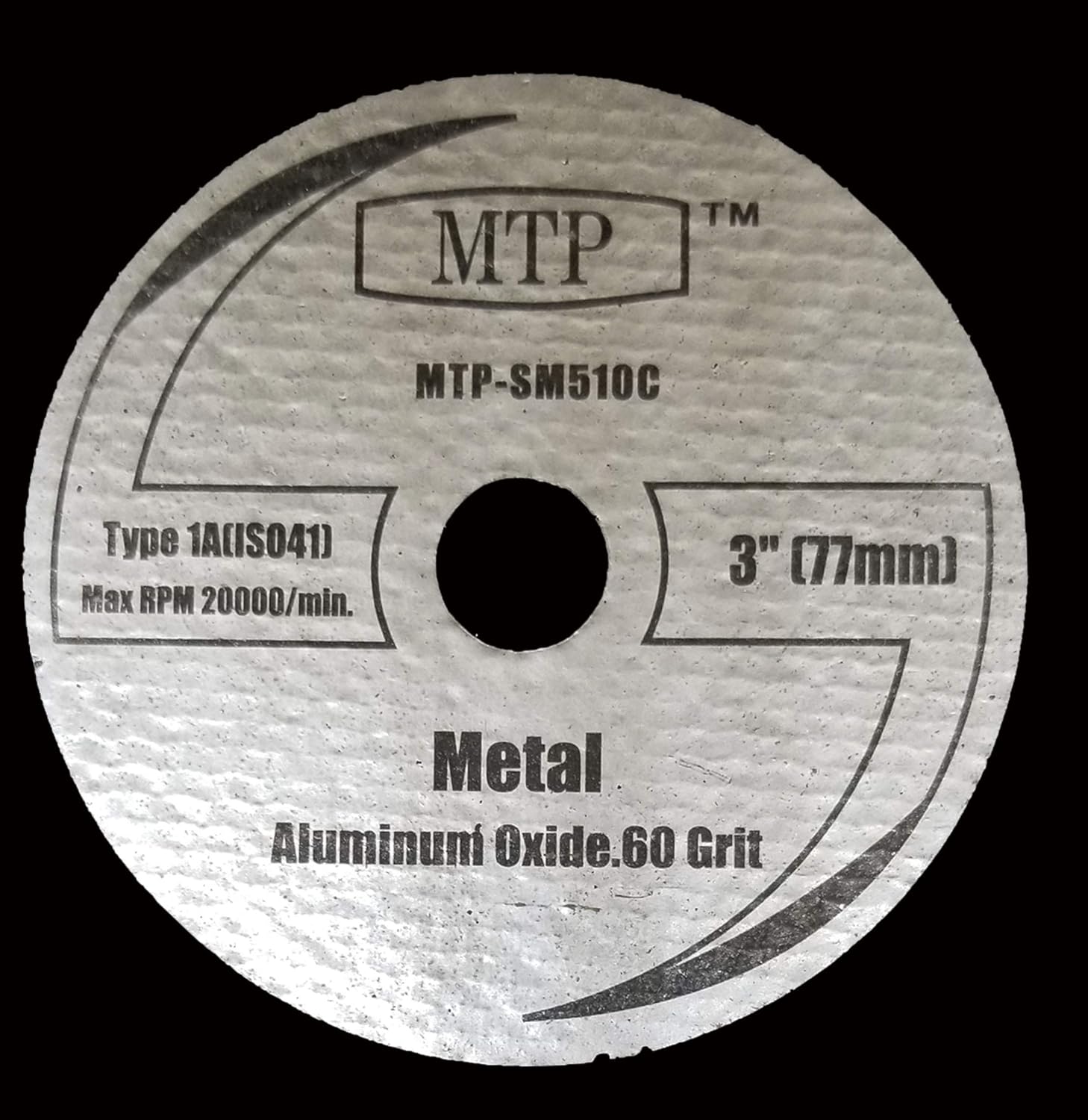 MTP Paquete de 5 ruedas de corte de metal de 3″ de diámetro para Dremel SM510C 60 Grit