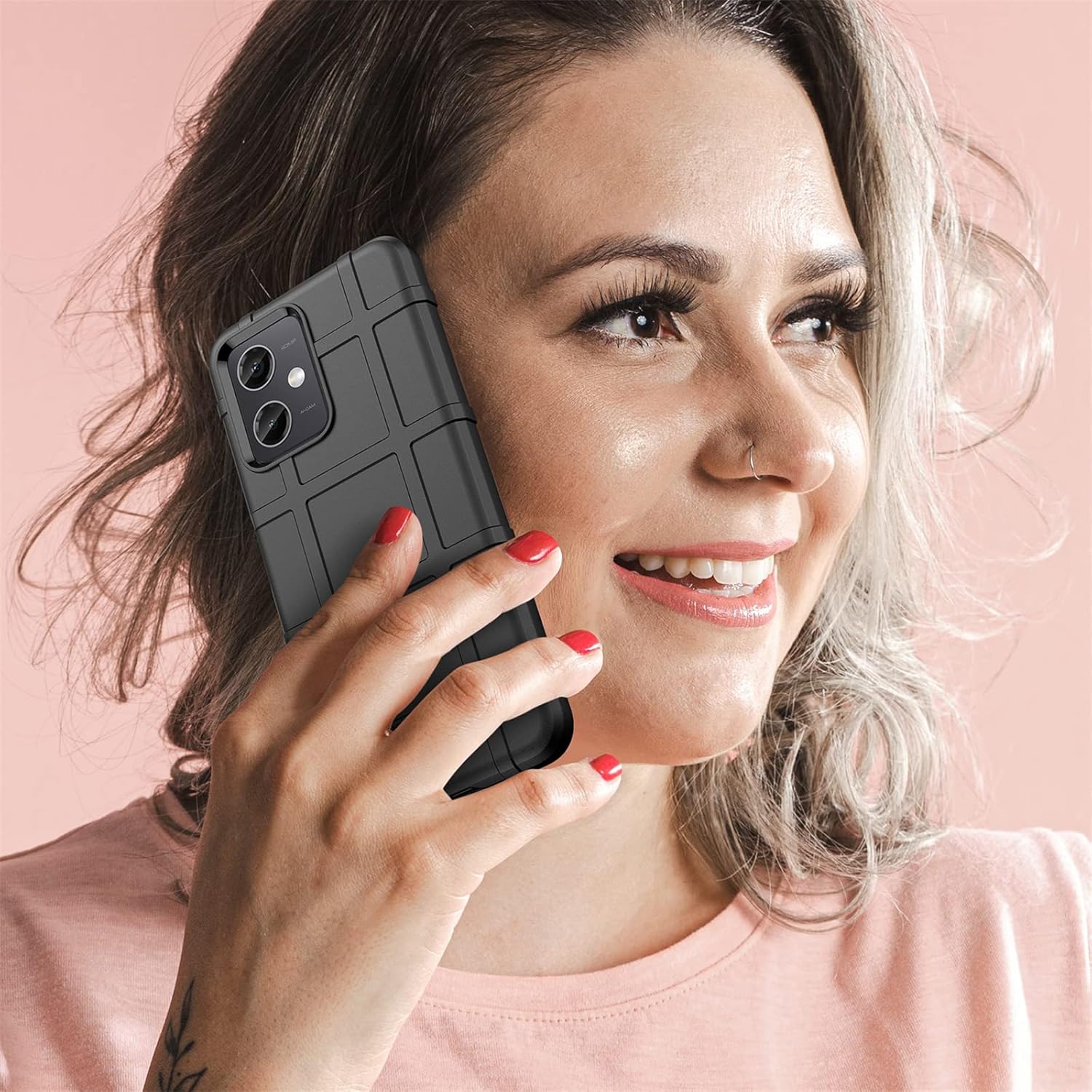 Funda delgada para Xiaomi Redmi Note 12 4G, resistente funda protectora con protección de grado militar a prueba de golpes compatible con Xiaomi